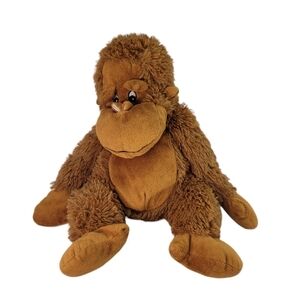 Circus Circus Casino Las Vegas Gorilla 14" H Soft Plush Brown Stuffed Animal VTG